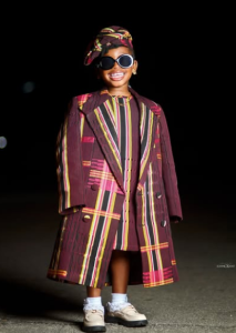 Kiekie’s daughter steps out in style