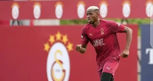 Osimhen returns to Galatasaray training Osimhen returns to Galatasaray training