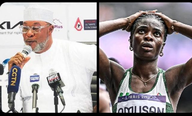 She was given special treatment - AFN replies Tobi Amusan She was given special treatment - AFN replies Tobi Amusan