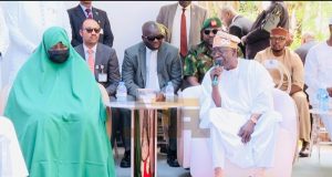 President Tinubu meets late Buhari’s wife during visit to Katsina President Tinubu meets late Buhari’s wife during visit to Katsina