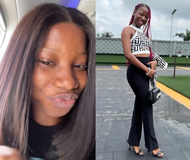 Emmanuella claps back at fan who mocked her airplane video Emmanuella claps back at fan who mocked her airplane video