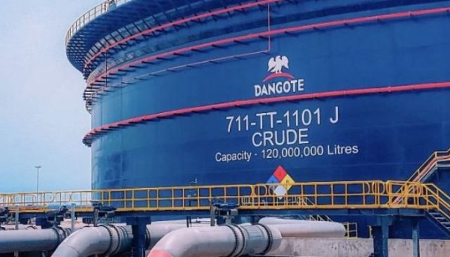 Dangote refinery resumes selling Petrol in Naira