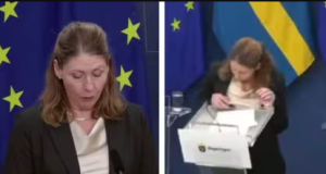 Swedish health minister collapses on first day of work Swedish health minister collapses on first day of work