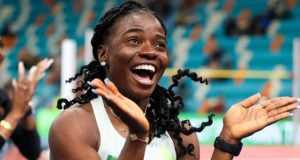 Tobi Amusan qualifies for 100m hurdles final Tobi Amusan qualifies for 100m hurdles final