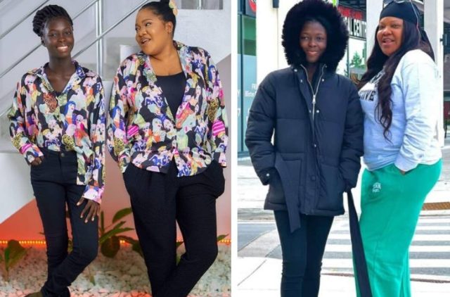 Toyin Abraham’s daughter, Temitope sweetly celebrate her