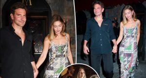 Gigi Hadid, 30, cosies up to boyfriend Bradley, 50, at Vogue’s cocktail party Gigi Hadid
