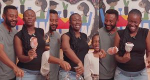Warri Pikin shares video from her gender reveal Warri Pikin reveals fourth child's gender