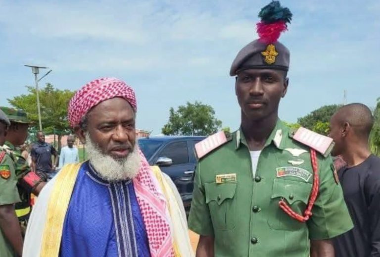 Sheikh Gumi's son graduates from Nigerian Defense Academy