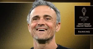 Ballon d’Or: PSG boss crowned World’s top Coach Ballon d'Or: PSG boss crowned World's top Coach