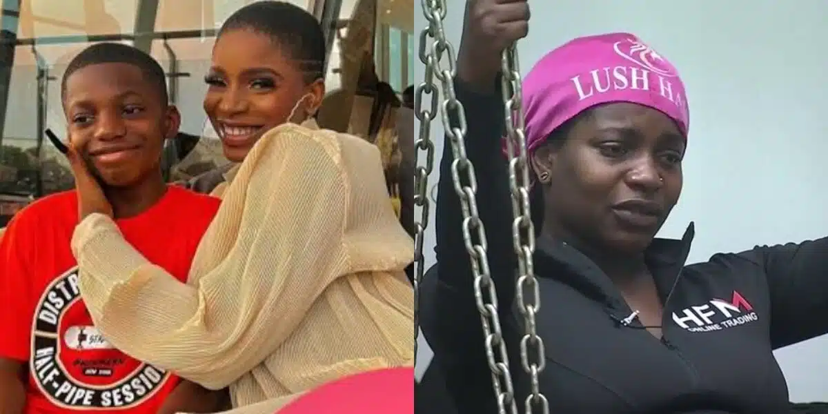 BBNaija S10: Isabella celebrates son's 14th birthday with tears 1 BBNaija S10: Isabella celebrates son's 14th birthday with tears