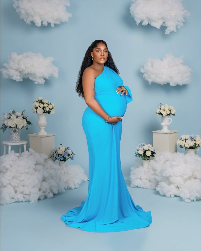 Lucy Edet confirms birth of baby boy after flaunting baby bump Lucy Edet confirms birth of baby boy after flaunting baby bump