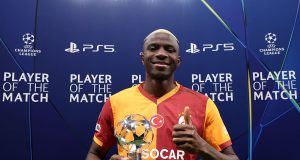 Yay! Osimhen becomes FIRST Nigerian to score 10 UEFA Goals Victor Osimhen becomes 1st Nigerian to score 10 UEFA goals