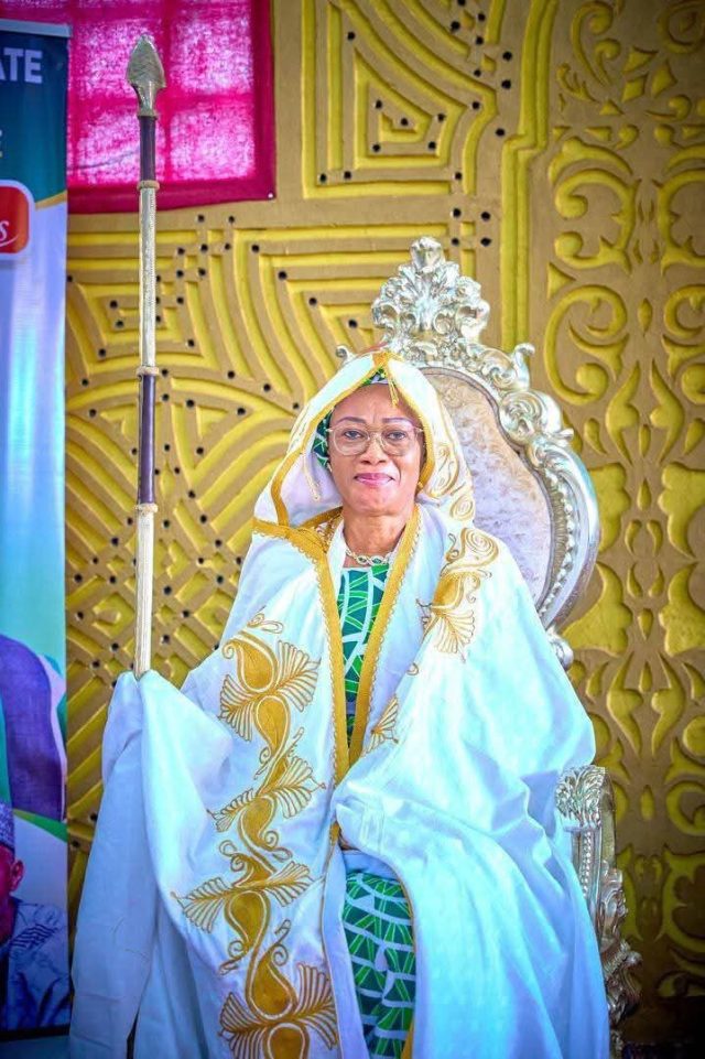 Remi Tinubu conferred with Queen of Akko Emirate in Gombe