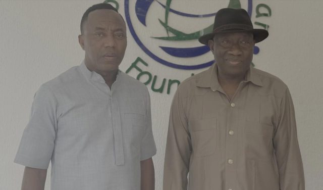 Jonathan to meet Tinubu over Nnamdi Kanu’s detention - Sowore
