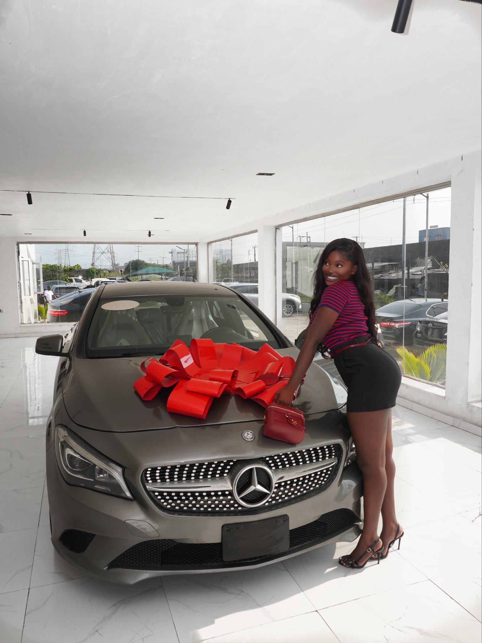Corper Raye acquires new Mercedes Benz CLA