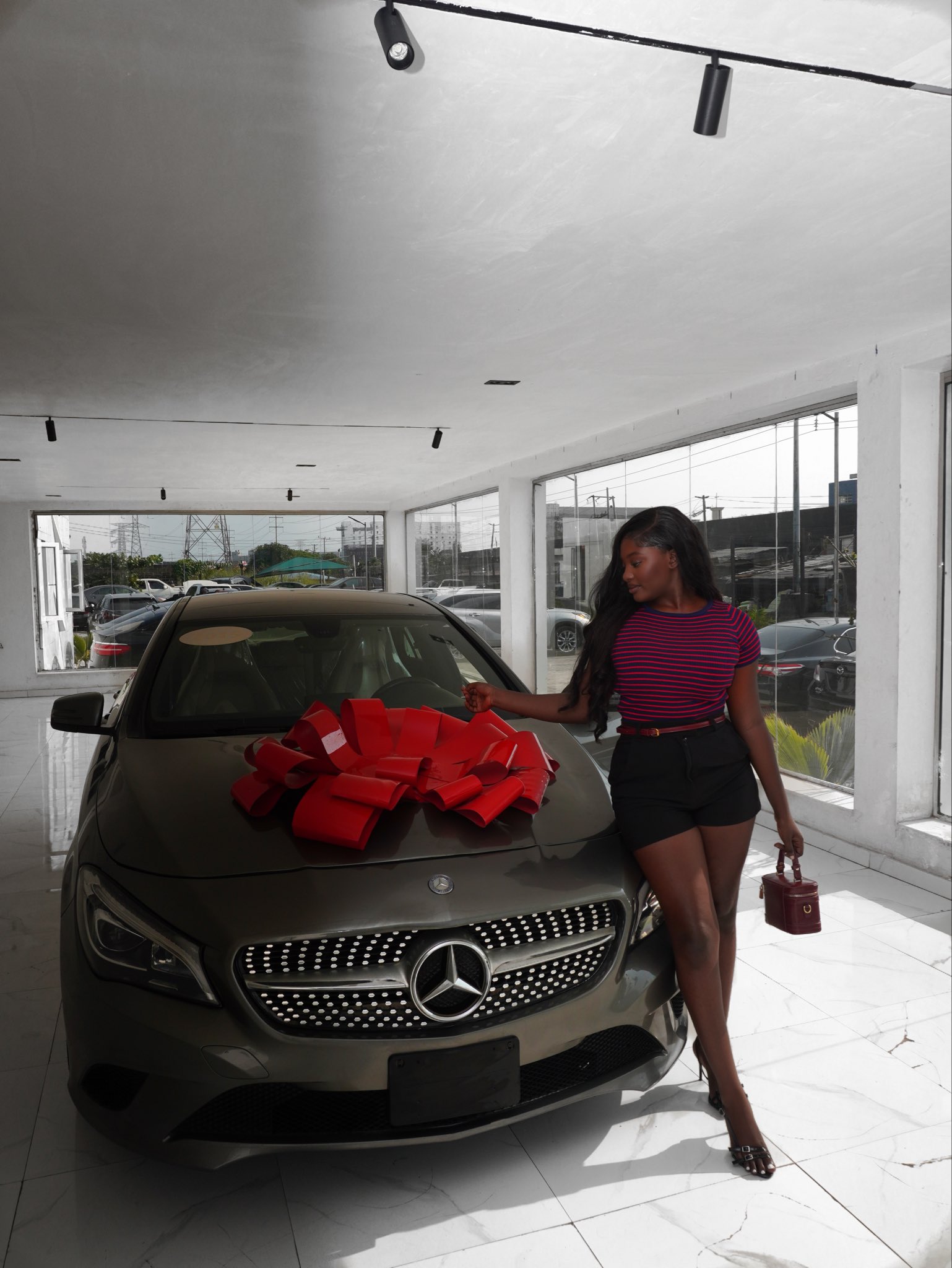 Corper Raye acquires new Mercedes Benz CLA