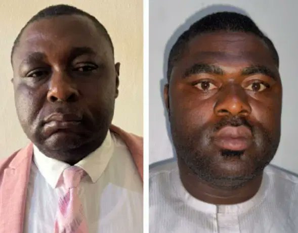DSS arrests two Ex-officers over Impersonation and fraud DSS arrests two Ex-officers over Impersonation and fraud