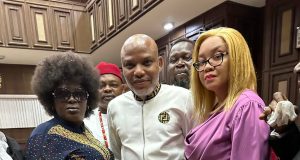 Don’t let my husband d!e in custody – Nnamdi Kanu’s wife pleads Don't let my husband d!e in custody - Nnamdi Kanu’s wife pleads