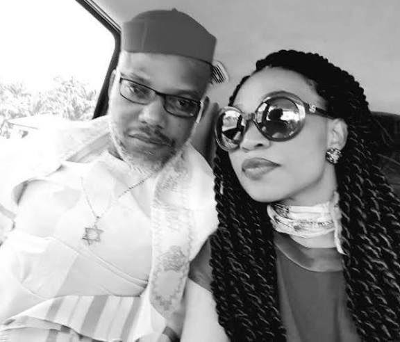 Don't let my husband d!e in custody - Nnamdi Kanu’s wife pleads