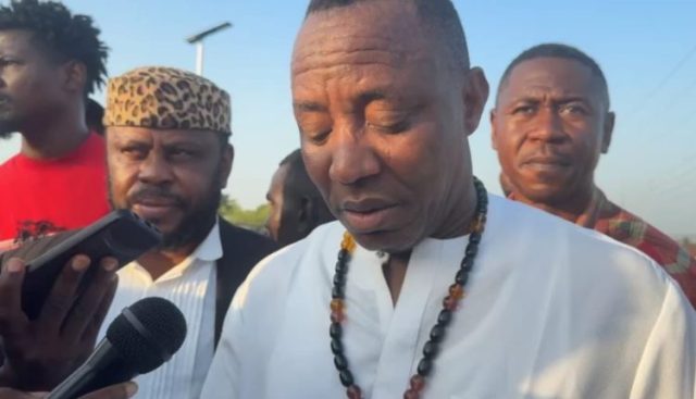 Sowore, Nnamdi Kanu’s brother and lawyer released from prison