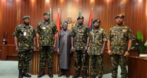Tinubu decorates new Service Chiefs Tinubu decorates new Service Chiefs with ranks