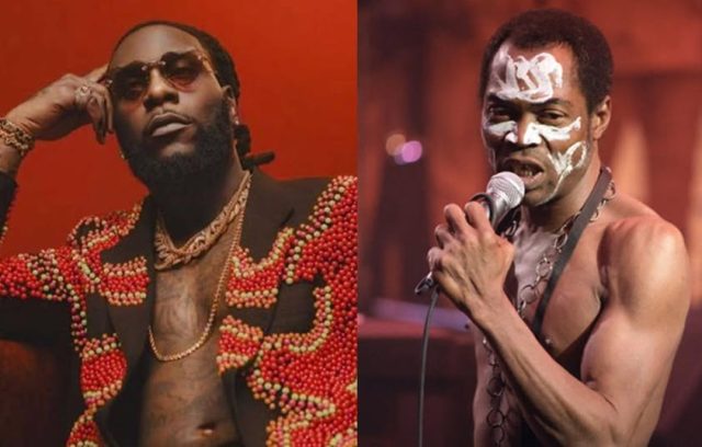 Fela is the only artiste greater than me - Burna Boy Fela is the only artiste greater than me - Burna Boy