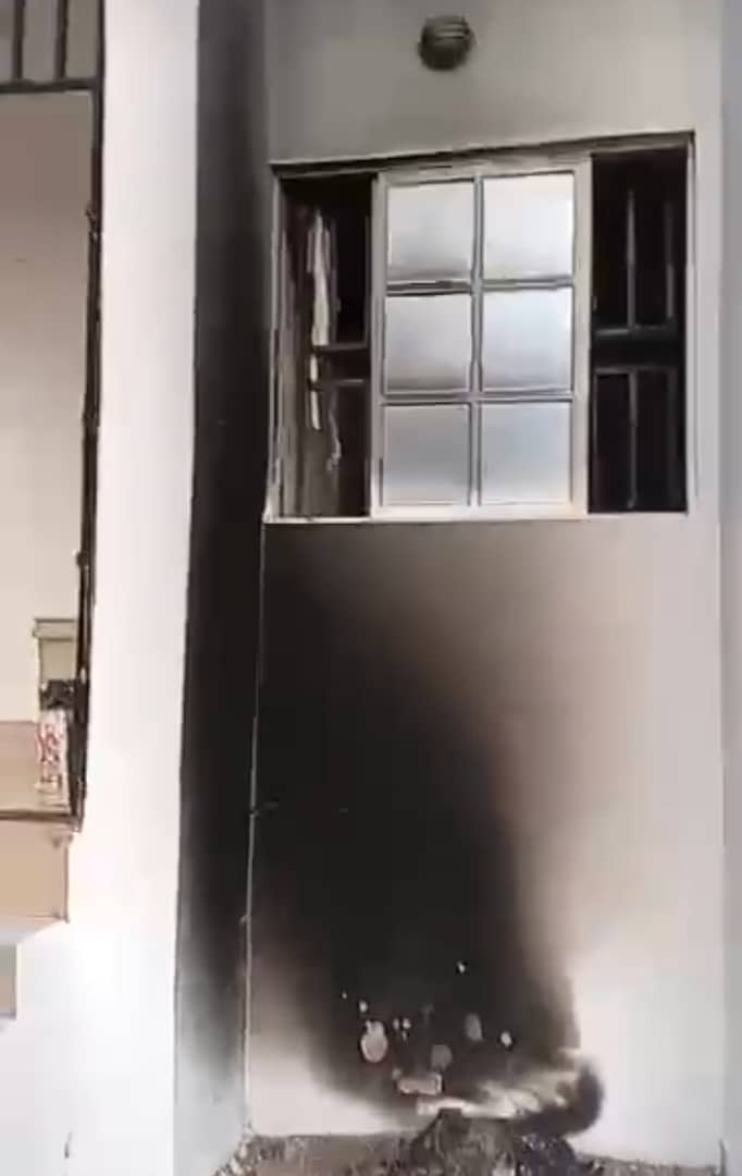 Hoodlums set ablaze ADC Ekiti Secretariat