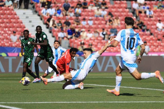 Nigeria U20 knocked out after 4-0 defeat to Argentina Nigeria U20 knocked out after 4-0 defeat to Argentina