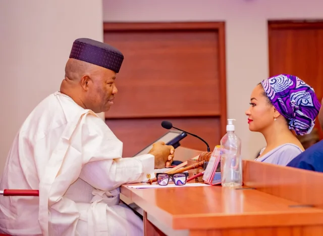 Natasha invites Akpabio to Kogi project commissioning