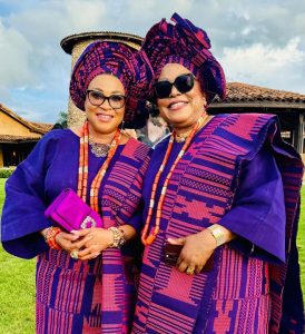 Bukky Wright's son's WED 