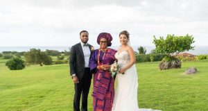 Bukky Wright’s son WEDS Bukky Wright's son's WED