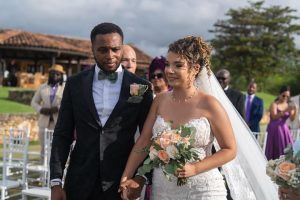 Bukky Wright's son's WED 