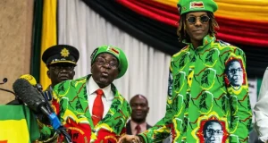 Ex-President Mugabe’s son appears in court on drvg charges