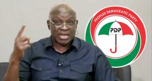 Fayose says PDP is de.ad Fayose says PDP is de.ad