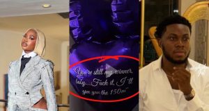 BBNaija: I will give you the N150m – Dede’s boyfriend vows BBNaija: I will give you the N150m - Dede's boyfriend vows