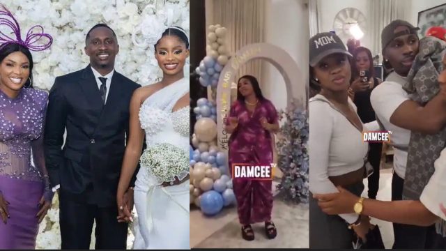 Iyabo Ojo throws surprise party to welcome Priscilla, Juma Jux, to Nigeria