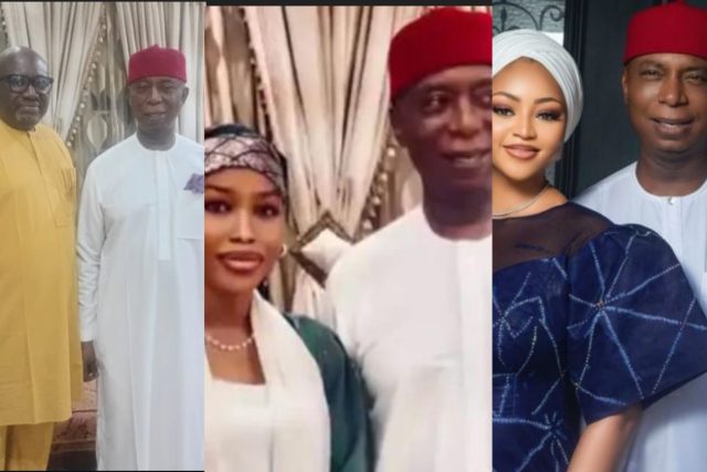 Ned Nwoko denies viral picture with mystery woman