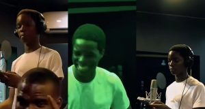 Wizkid’s son, Bolu, teases debut single Wizkid's son, Bolu, teases debut single