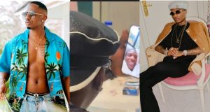 Wizkid and Juma Jux shares a laugh on FaceTime Wizkid and Juma Jux shares a laugh on FaceTime