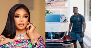 Bobrisky praises Tanzanian boyfriend for “spoiling her” Bobrisky praises Tanzanian boyfriend for "spoiling her"