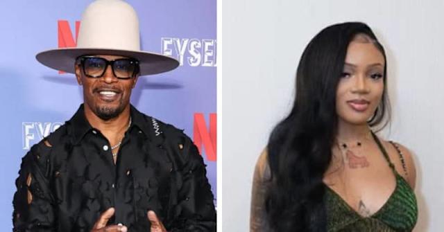 Jamie Foxx calls out guest who threw a bottle at GloRilla Jamie Foxx calls out guest who threw a bottle at GloRilla