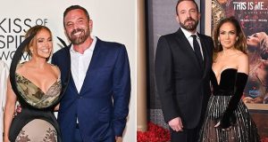 Jennifer Lopez & Ben Affleck get VERY cozy at movie premiere Jennifer Lopez & Ben Affleck get VERY cozy at movie premiere