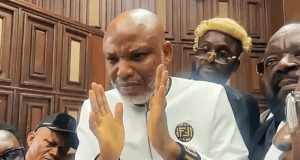 Judge begs Kanu in ‘God’s name’ to consult lawyers Judge begs Kanu in ‘God’s name’ to consult lawyers