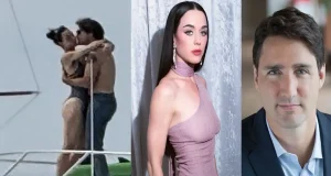 Katy Perry & Justin Trudeau Kiss on Yacht Katy Perry & Justin Trudeau Kiss on Yacht