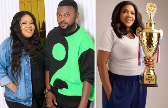 Kolawole Ajeyemi celebrates wife, Toyin Abraham