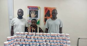 NDLEA uncovers UK-bound cocaine hidden in body cream containers NDLEA uncovers UK-bound cocaine hidden in body cream containers