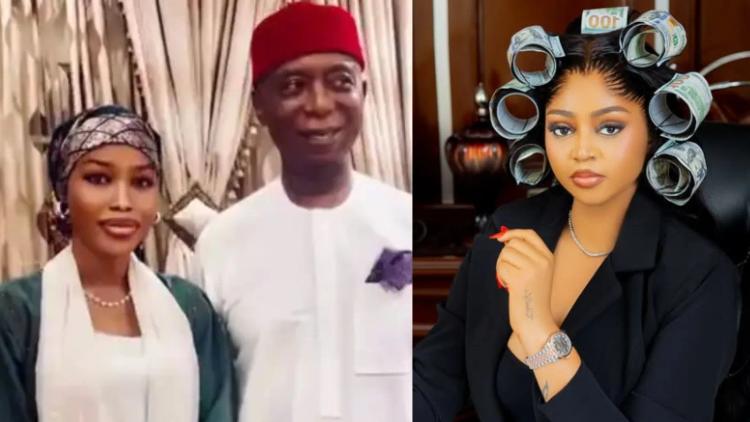 Ned Nwoko denies viral picture with mystery woman 