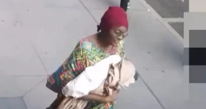 Newborn found with umbilical cord attached Newborn found with umbilical cord attached
