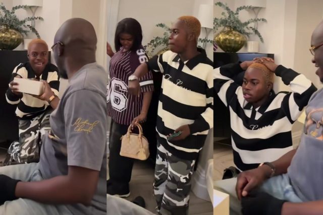 Pastor Tobi Adegboyega gifts Peller a Rolex watch & Jarvis, a bag Pastor Tobi Adegboyega gifts Peller a Rolex watch & Jarvis, a bag