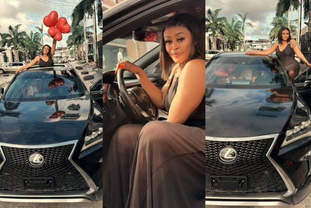 Sarah Martins buys Lexus SUV after 12 months in Lagos Sarah Martins buys Lexus SUV